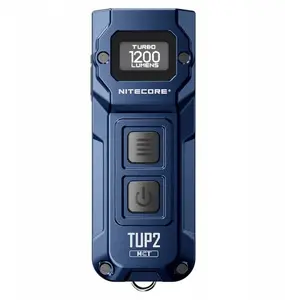 Flashlight Nitecore TUP2 Blue — Nitecore rechargeable tactical EDC torch, 1200 lm, USB-C