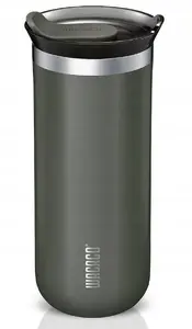Termokrūze Wacaco Octaroma Grande Dim Grey 435 ml, ceļojumu termo krūze