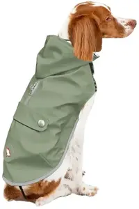 Водонепроницаемое пальто для собак Lalazoo SAINT MALO R.25 khaki - модель 411540KAK