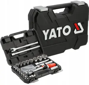 Socket and Ratchet Set TOYA YT-12662 1/2" drive, 24-piece