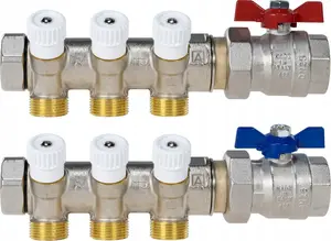 Distributor manifold basic set for drinking water Afriso ADM 213 G1A