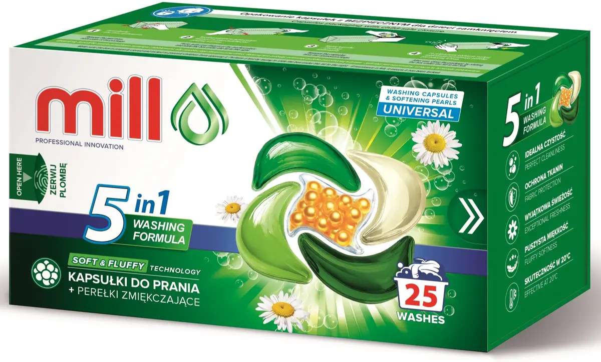 Mazgāšanas kapsulas Lumarko MILL PRO UNIVERSAL