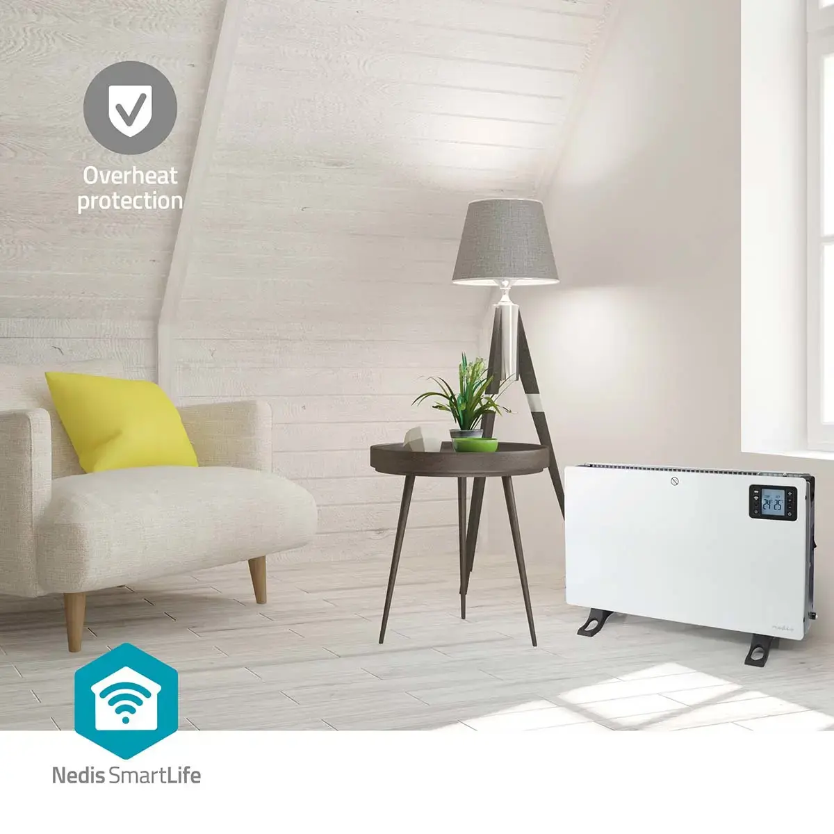 Convector heater Nedis HTCO50WTW 2000 W Photo 10