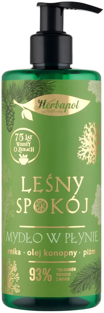 Šķidrais roku ziepes Herbapol Leśny