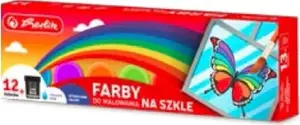 Krāsas stikla un vitra gleznošanai HERLITZ modelis 325066 – ūdens bāzes krāsas stiklam