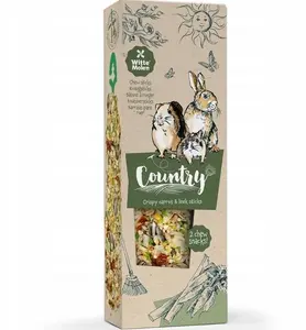 Witte Molen COUNTRY Kolby grauzējam 110 g, 2 gab. iep.— burkāns un puravs (gardums grauzējiem)