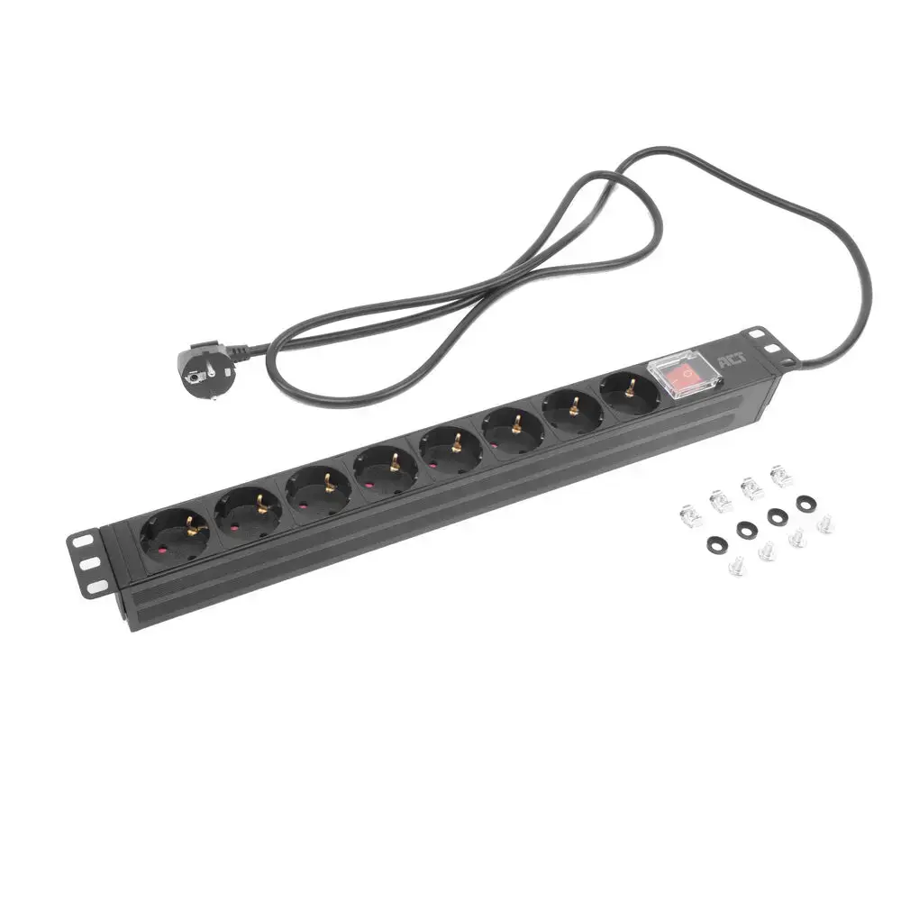ACT PDU 19" ar 8 Type F kontaktligzdām PD3005 Photo 4