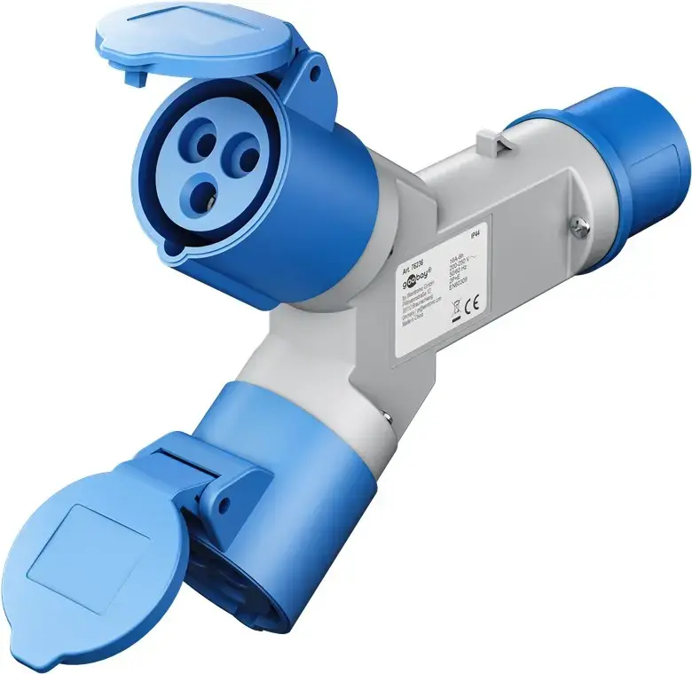 WENTRONIC Goobay 76236 CEE uz 2× CEE adapteris Photo 2