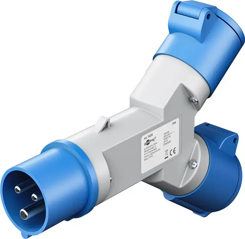 WENTRONIC Goobay 76236 CEE uz 2× CEE adapteris Photo 3