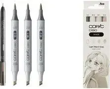 COPIC Marker ciao modelis 22075421 SHADE Light Warm Gray — spirtu bāzēts marķieris skicēšanai un ilustrēšanai, 1 gab.