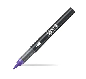 Marķieris Sharpie Brush Tip 2218116 — lillā tinte, otas galu, 1 gab.