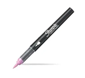 Marker Sharpie Brush Tip Pink 2218067 — permanent brush-tip marker, single piece