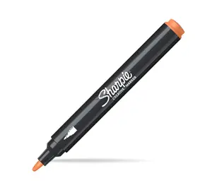 Marker Sharpie 2218122 orange, round housing, single-piece acrylic marker