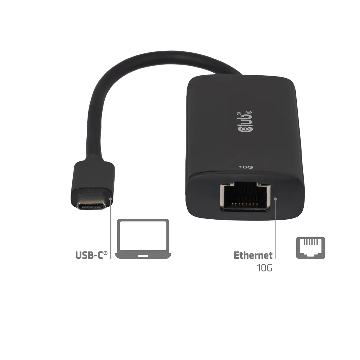 Club 3D CAC-2531 USB-C 10 Гбит/с док Photo 4