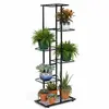 Metal planter Springos GA0214 with 6 shelves Photo 2