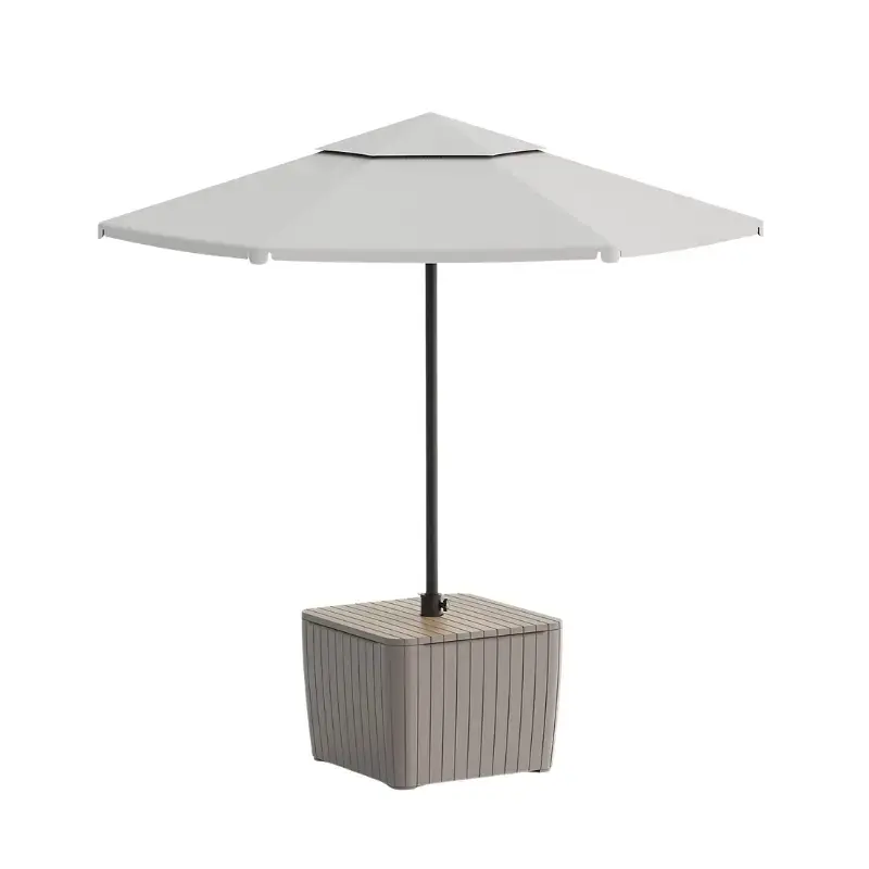 Keter Luzon Parasol — стол/держатель зонта Photo 2