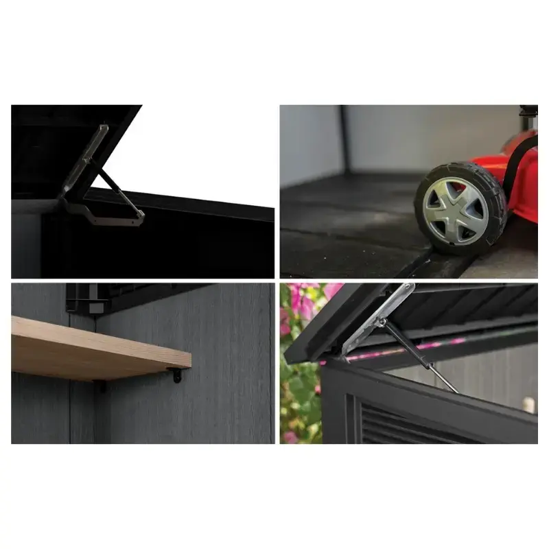 Keter Deco Horizontal Shed оттенок «ясень» Photo 2
