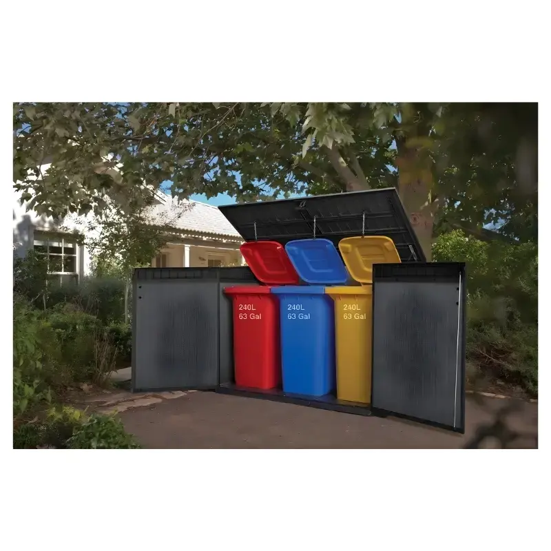 Keter Deco Horizontal Shed оттенок «ясень» Photo 4