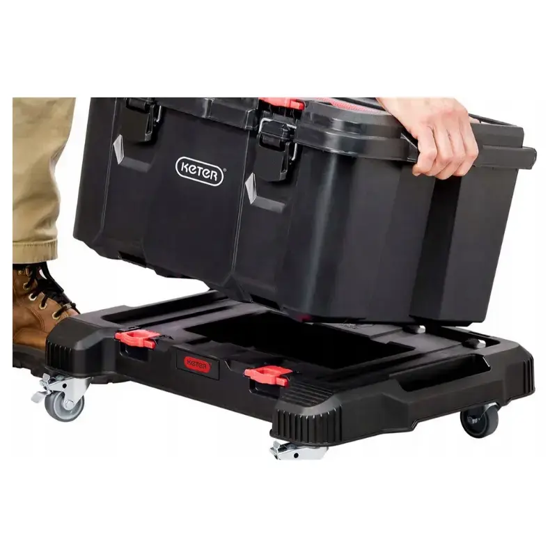 KETER DIY Stack'N'Roll Dolly 30213885 mobile platform Photo 3