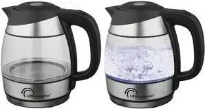 Электрический чайник Little balance Little Verre LB 8766, 1,2 л, боросиликатное стекло, нержавеющая сталь, одноручное управление