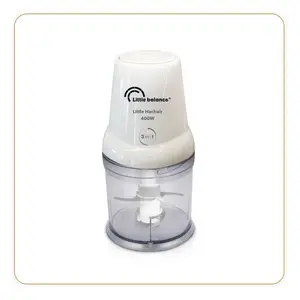 Elektriskais pārtikas smalcinātājs Little balance 8586 — trauks 0,5 L, 400 W, balts