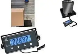 Sūtījumu svari Little balance Paketwaage Pro e-300, celtspēja 300 kg, ar vadu vai bateriju darbināms (4×1,5V AA), modelis LB 8762