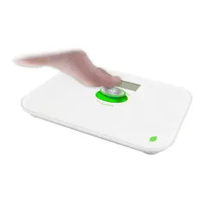 Electronic personal scale Little balance 8154 — max 180 kg, 100 g accuracy, Rectangle Green/White
