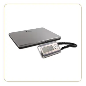 Электронные почтовые весы Little balance LB 8371 — грузоподъёмность 200 кг, точность 50 г, алюминиевая платформа