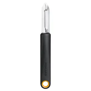 Peeler Fiskars Functional Form 1079907 – kitchen vegetable and fruit peeler, ergonomic handle, stainless steel blade