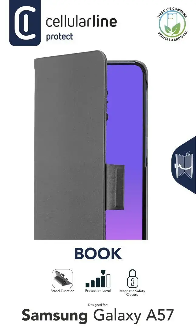 Cellularline Book folio vāciņš priekš Samsung Galaxy A57 Photo 2