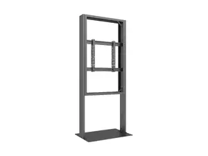 Floormount Enclosure for 55" Displays MULTIBRACKETS M Pro Series — Portrait, Back-to-Back, Steel, Black
