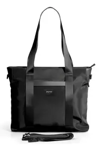 Сумка-талия для ноутбука Toploader PORT Designs Muse Totebag Eco 40,6 см (16") чёрная — 1 передний карман, наплечный ремень