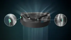 Optimizēta gaisa plūsmas konstrukcija: samazināta turbulence