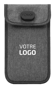 Pouch phone case Port Designs FONOF for smartphones up to 17.8 cm (7") — Grey