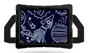 Чехол‑крышка STM Duxling для Apple iPad (10‑е поколение) — для экрана 27,7 см (10,9"), 2 положения подставки, чёрный