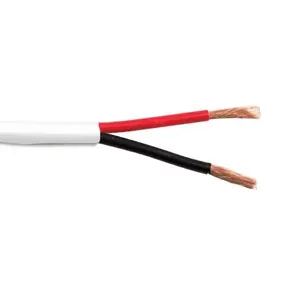 Audio skaļruņu kabelis SCP 12 AWG 2-vadi OFC HD modelis 12/2OFC-HD-WT-D — 152 m, balts