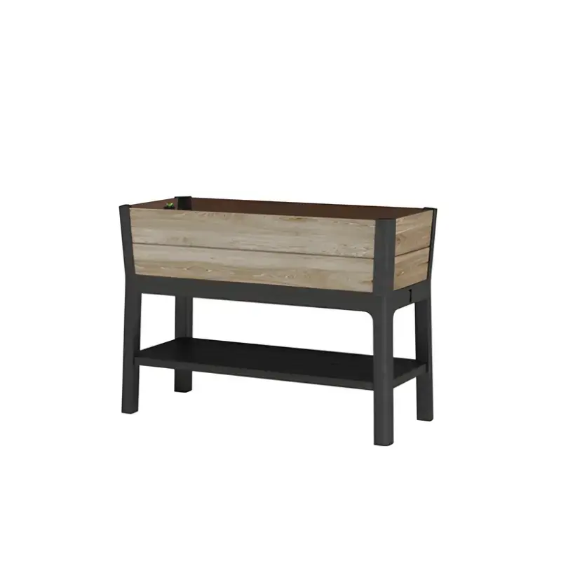 Keter Deco pacēlā dārza gulta 48L Walnut Photo 3