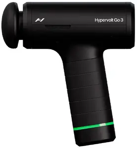 Masāžas ierīce HYPERICE Hypervolt Go 3 — perkutācijas masāža, bateriju barošana, 240 min akumulatora darbības laiks, melna