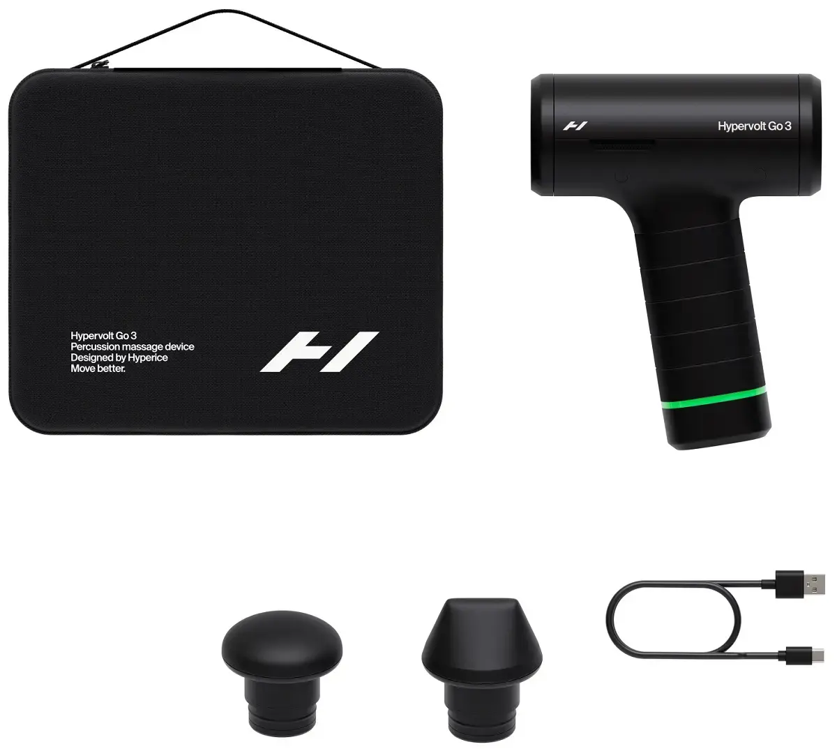 HYPERICE Hypervolt Go 3 массажный пистолет Photo 7