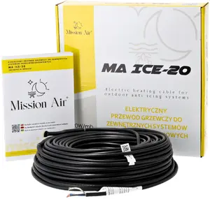 Heating Cable DEVI ICE-20W/M Self-Regulating Anti-Icing Cable 1200W 60m