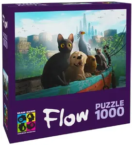 Jigsaw Puzzle Levenya FLOW 1000 pieces — Brain Games series