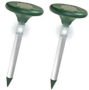 Solar Mole Repellent PrzydaSie OS4 with LED, 2-piece set