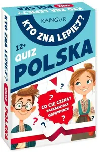 Board Game Kangur Kto zna Lepiej? - Quiz Polska party quiz game