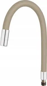 Spout FERRO W100P-B for kitchen sink faucet, model Elastico I, beige