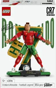 LEGO Cristiano Ronaldo collectible book set 43016 — LEGO Editions, special edition with mini-figure
