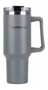 Termokrūze Aptel Humanas Viva 1200 ml — pelēka, tilpums 1200 ml, vāciņš pret izlīšanu