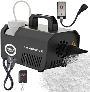 Генератор снега Light4Me SM 400W BK — 400 Вт, чёрный, беспроводной пульт, проводной контроллер