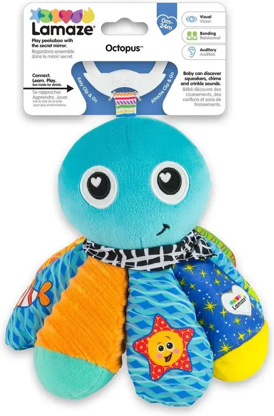 TOMY Lamaze Осьминожка подвесная игрушка Photo 5