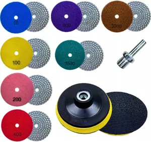 Polishing Kit for Stone STABILUS 8-in-1, 100 mm with Mandrel