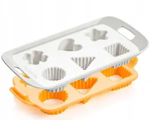 Cookie Cutter Set Tescoma Delícia with Stamps, assorted shapes (model 630891)